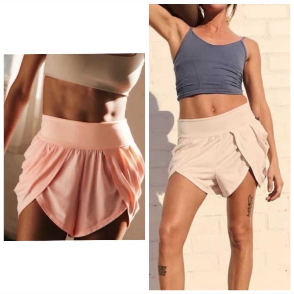 2 Pair - Free People Movement - Find Your Flow Shorts - Medium - NWOT